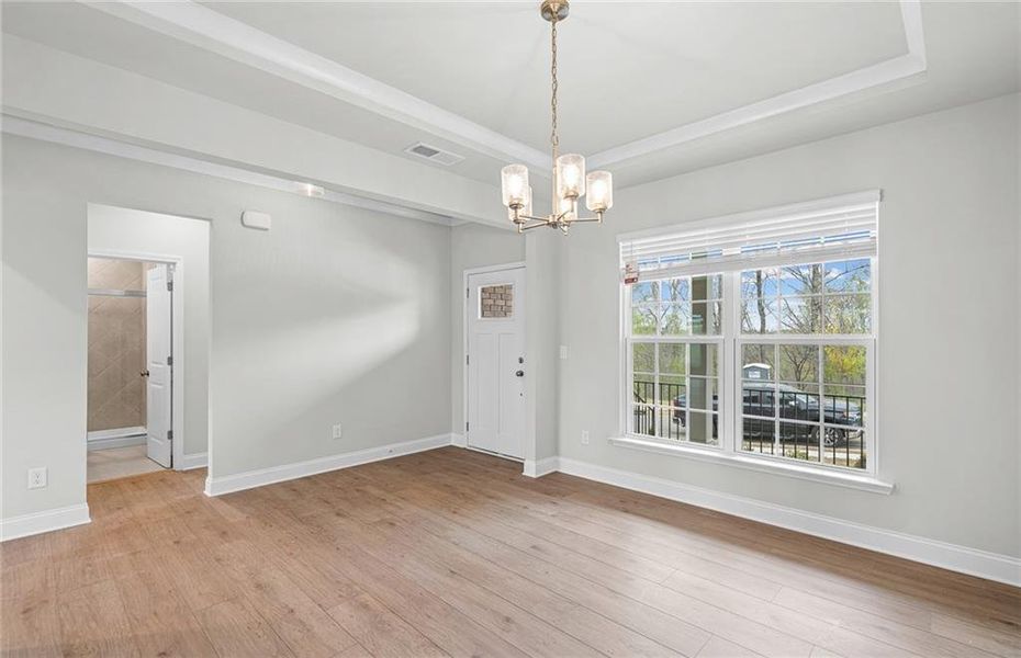 Spacious, unfurnished interior of a new home in Sierra Creek, Hoschton (Image 26).