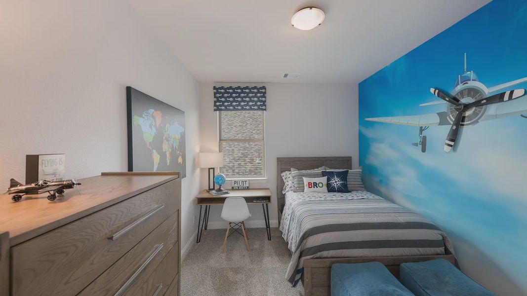 Furnished interior view inside a new home in Las Lomas, Forney (Image 7).