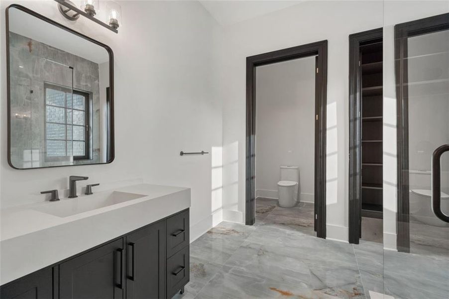 Furnished interior view inside a new home in , Alpharetta (Image 45).