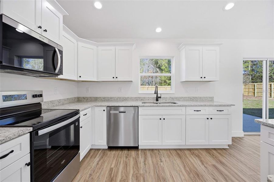 Furnished interior view inside a new home in , Citrus Springs (Image 11).
