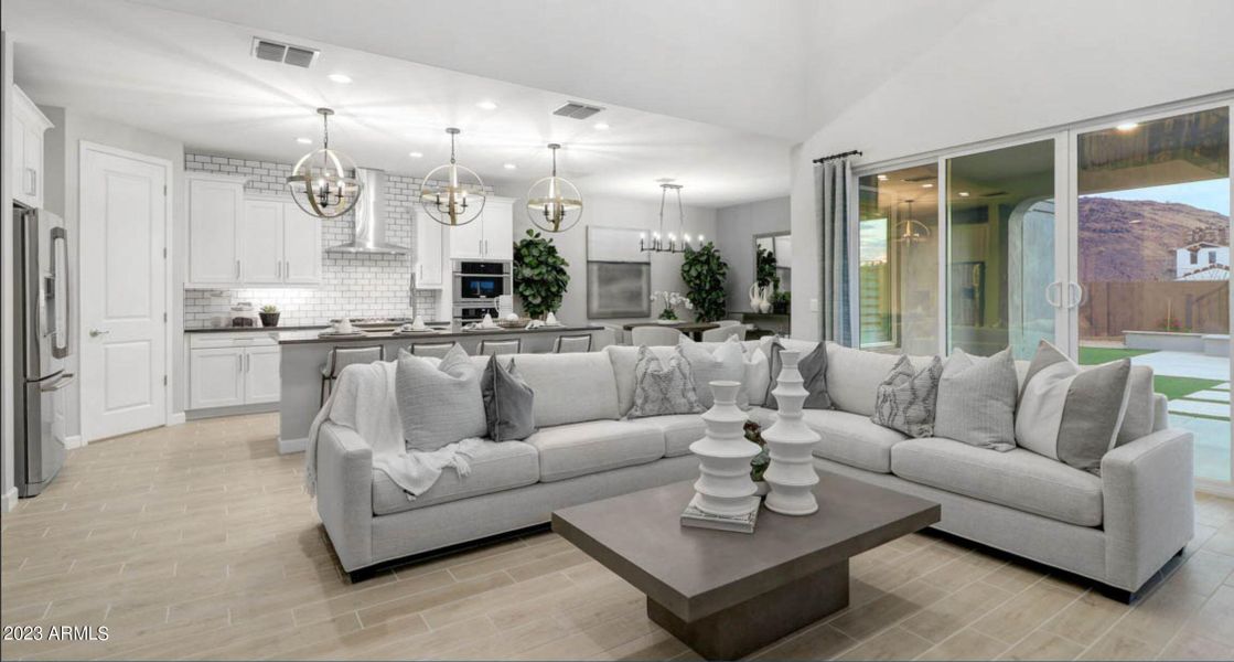 Great Room, Kitchen Breakfast area