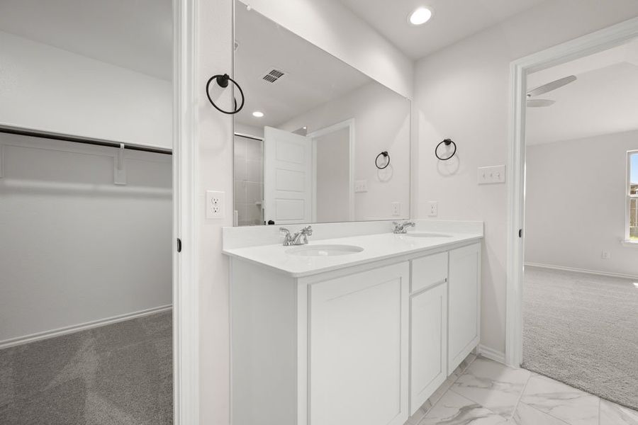 Front exterior of a new home in Baker Farms, Cleburne, TX, highlighting curb appeal (Image 17). Front exterior of a new home in Baker Farms, Cleburne, TX, highlighting curb appeal (Image 17).