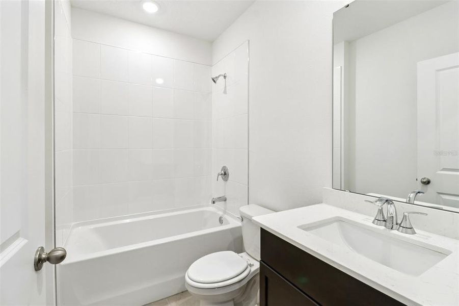 Furnished interior view inside a new home in The Reserve at Hammock Oaks - Classic Series, Lady Lake (Image 7).