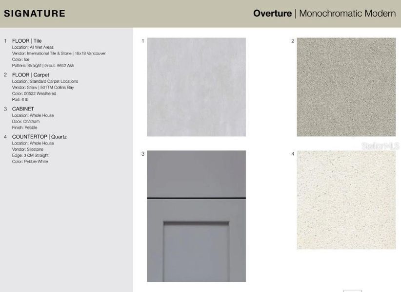 Sample of building materials used in homes in , Sarasota (Image 19).