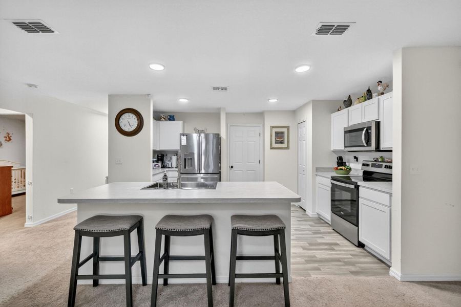 Furnished interior view inside a new home in , Port St. Lucie (Image 4).