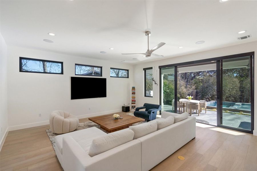 Furnished interior view inside a new home in , Austin (Image 19).