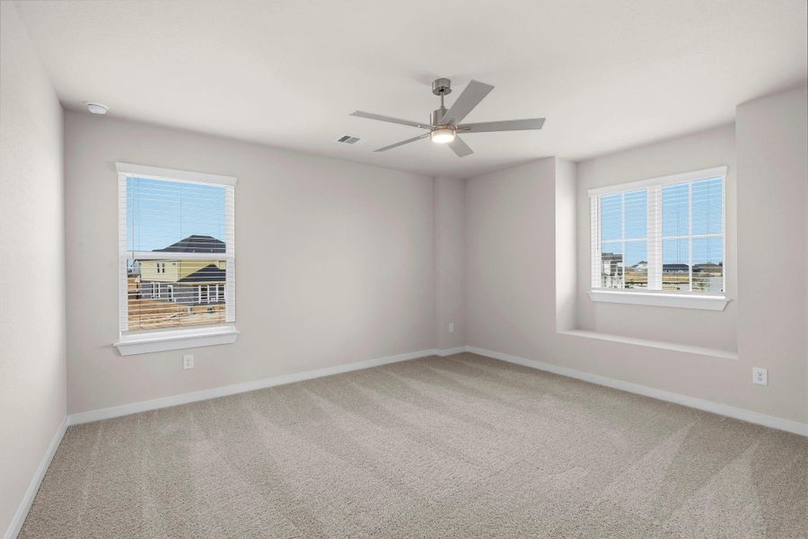 Spacious, unfurnished interior of a new home in Sunterra Lakes, Fulshear (Image 17). Spacious, unfurnished interior of a new home in Sunterra Lakes, Fulshear (Image 17).