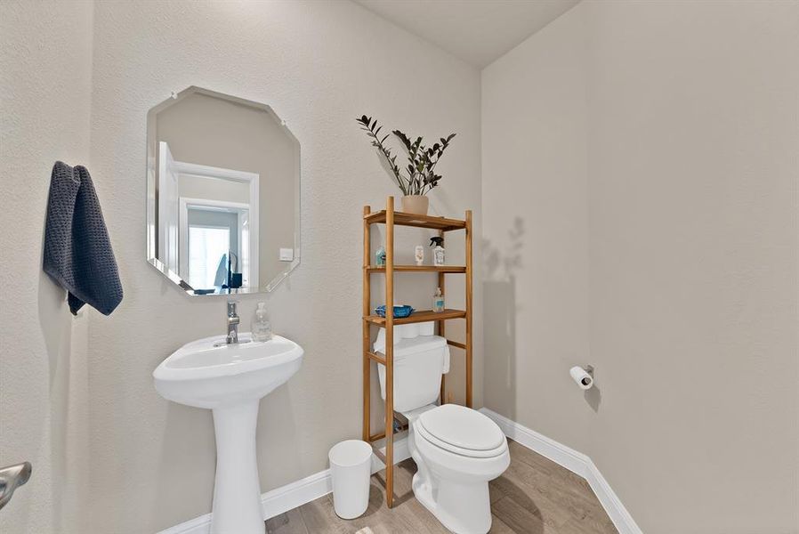Furnished interior view inside a new home in Pecan Square, Northlake (Image 34).