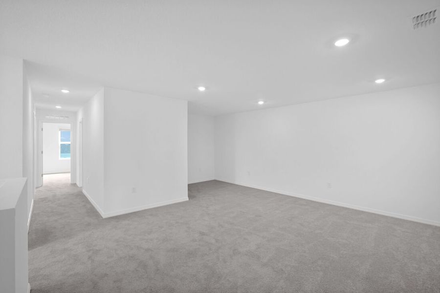 Representative unfurnished interior of a home built from the Sherwood by Taylor Morrison in Palm Wind, Hudson (Image 20). Representative unfurnished interior of a home built from the Sherwood by Taylor Morrison in Palm Wind, Hudson (Image 20).