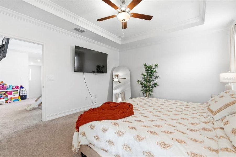 Furnished interior view inside a new home in , Palmetto (Image 50).