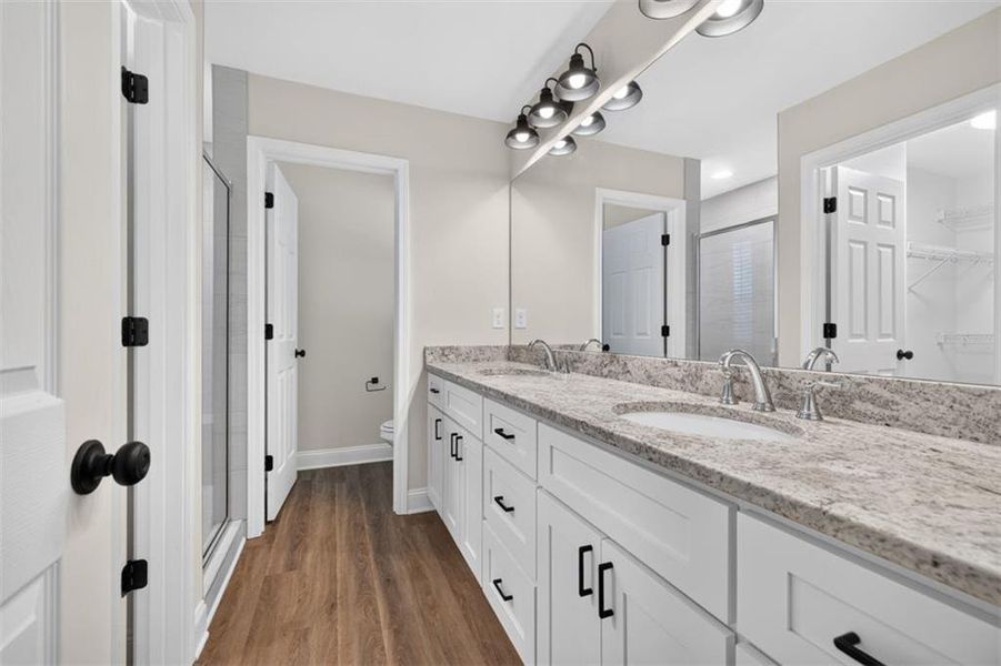 Furnished interior view inside a new home in , Monroe (Image 14).