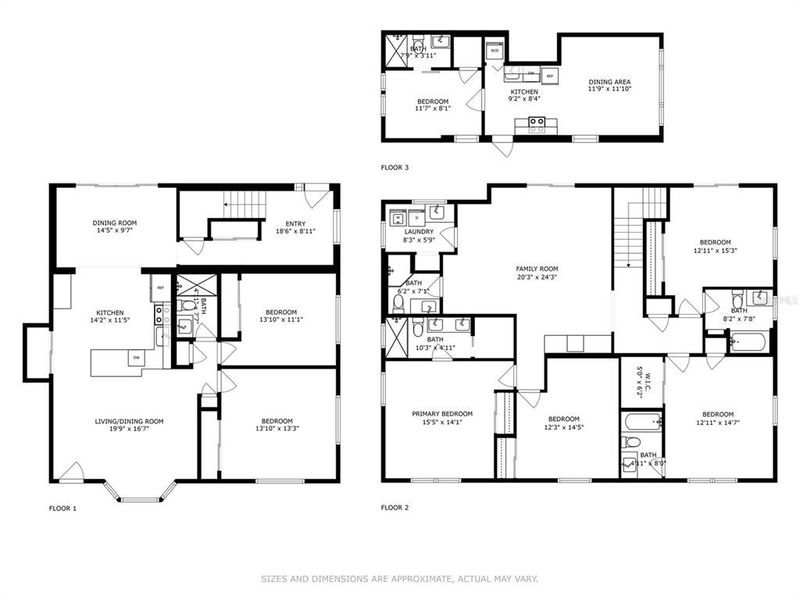 2D floor plan layout of this home in , Sarasota, FL (Image 4).