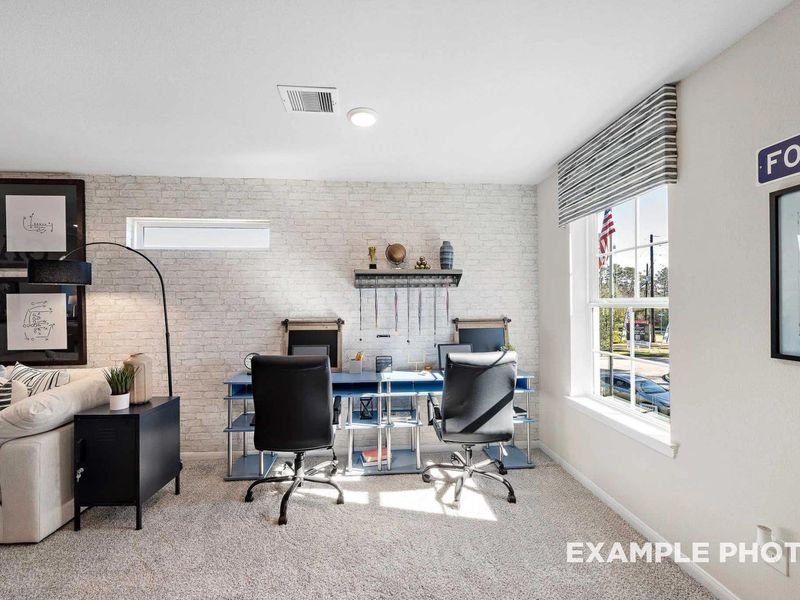 Representative furnished interior of a home built from the The San Marcos F by Davidson Homes LLC in Emberly, Beasley (Image 25).