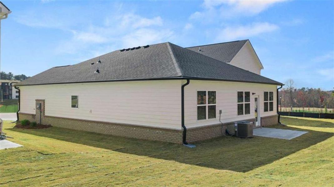 Exterior details and patio area of a home in WillowBrook, Winder (Image 4).