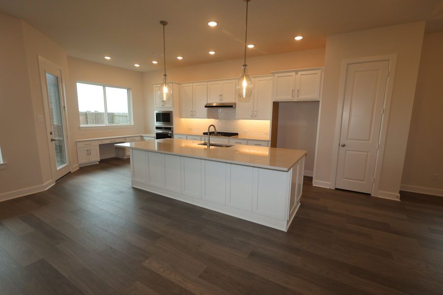 Furnished interior view inside a new home in Brookewater - Ascent Collection, Rosenberg (Image 6). Furnished interior view inside a new home in Brookewater - Ascent Collection, Rosenberg (Image 6).
