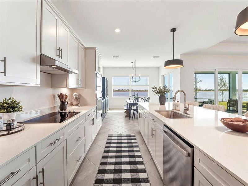 Furnished interior view inside a new home in , Englewood (Image 19).