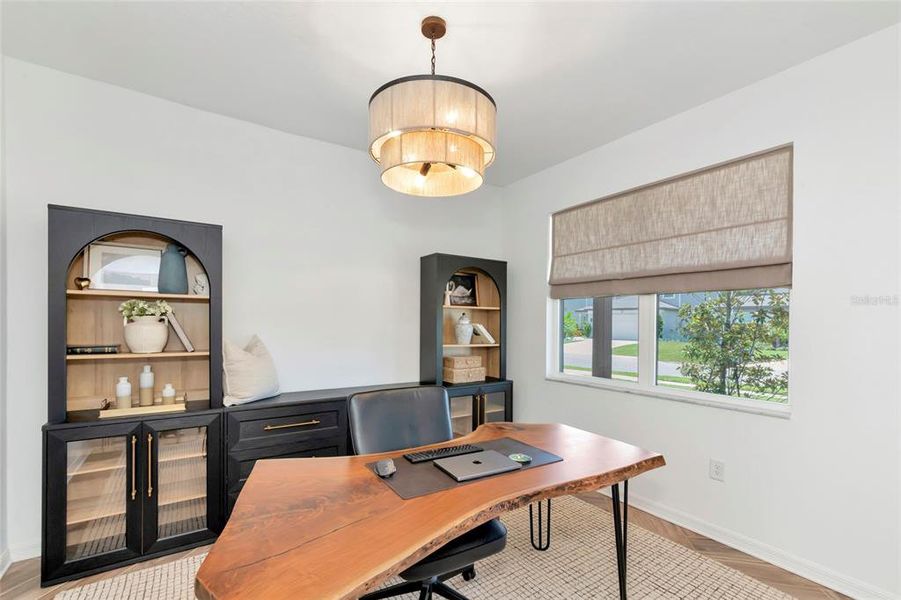 Furnished interior view inside a new home in , Parrish (Image 48).