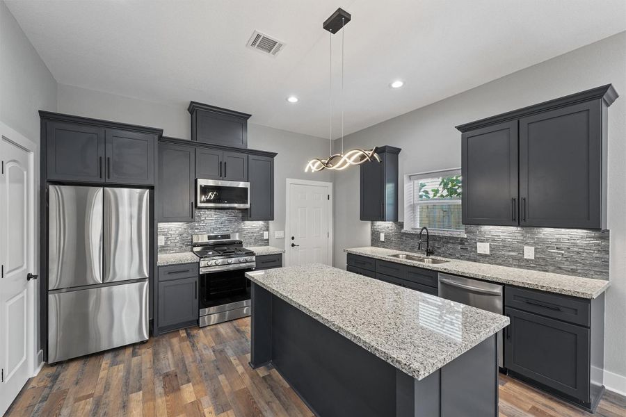 Furnished interior view inside a new home in , Houston (Image 11). Furnished interior view inside a new home in , Houston (Image 11).