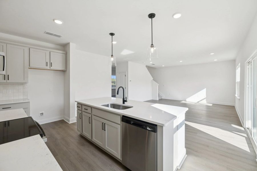 Furnished interior view inside a new home in Ascent at Arbor Ridge, La Vergne (Image 8).