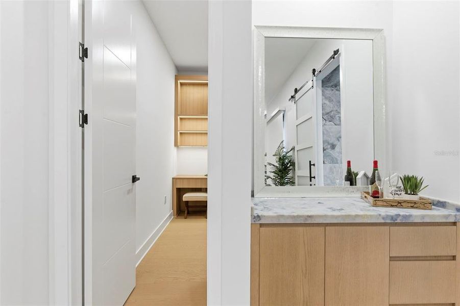 Furnished interior view inside a new home in , Safety Harbor (Image 43).