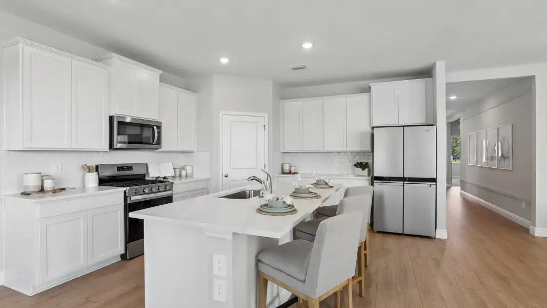 Furnished interior view inside a new home in Balm Grove, Wimauma (Image 15).