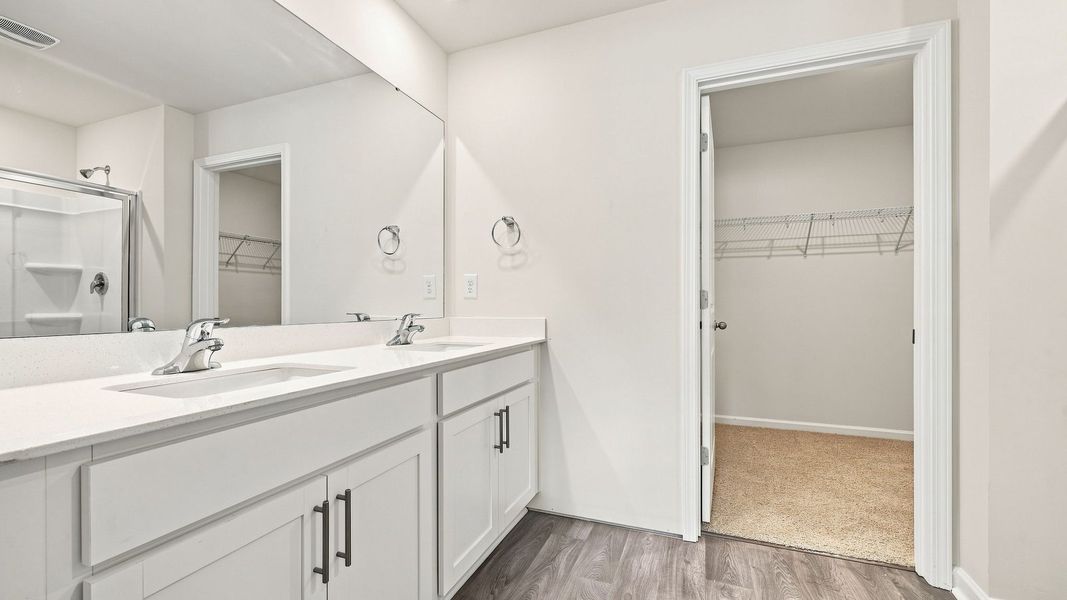 Furnished interior view inside a new home in Carter Ridge, Greenville (Image 11).