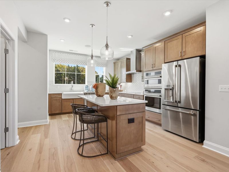 Representative furnished interior of a home built from the Paloma by Tri Pointe Homes in Bellflower, Charlotte (Image 14).