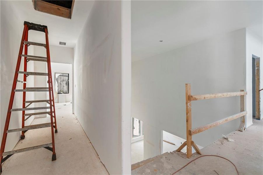 In-progress construction of a new home in , Fairburn, GA (Image 25).