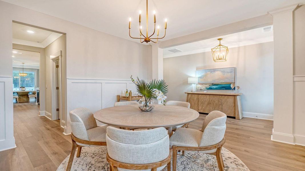Furnished interior view inside a new home in Sheep Island, Summerville (Image 3).