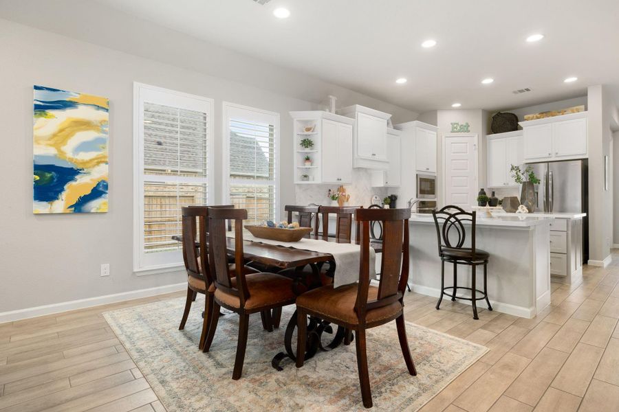 Furnished interior view inside a new home in Meridiana, Manvel (Image 19).