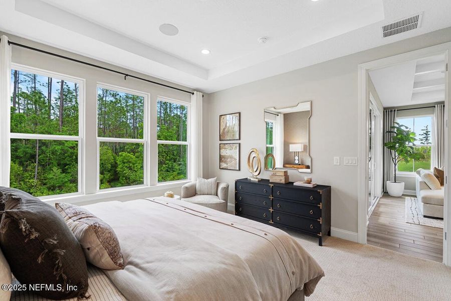 Furnished interior view inside a new home in , Palm Coast (Image 6).
