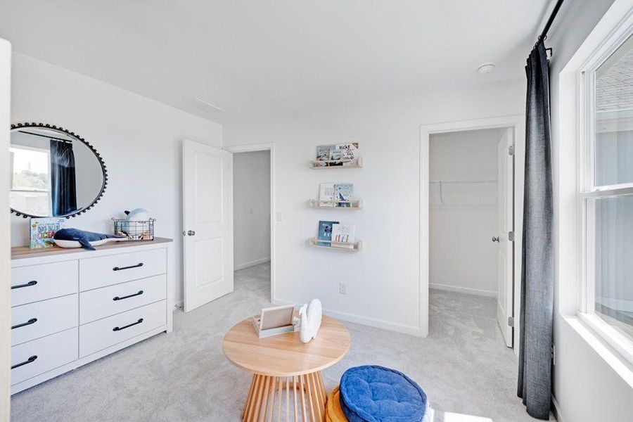 Furnished interior view inside a new home in Falls Creek, Flowery Branch (Image 16). Furnished interior view inside a new home in Falls Creek, Flowery Branch (Image 16).