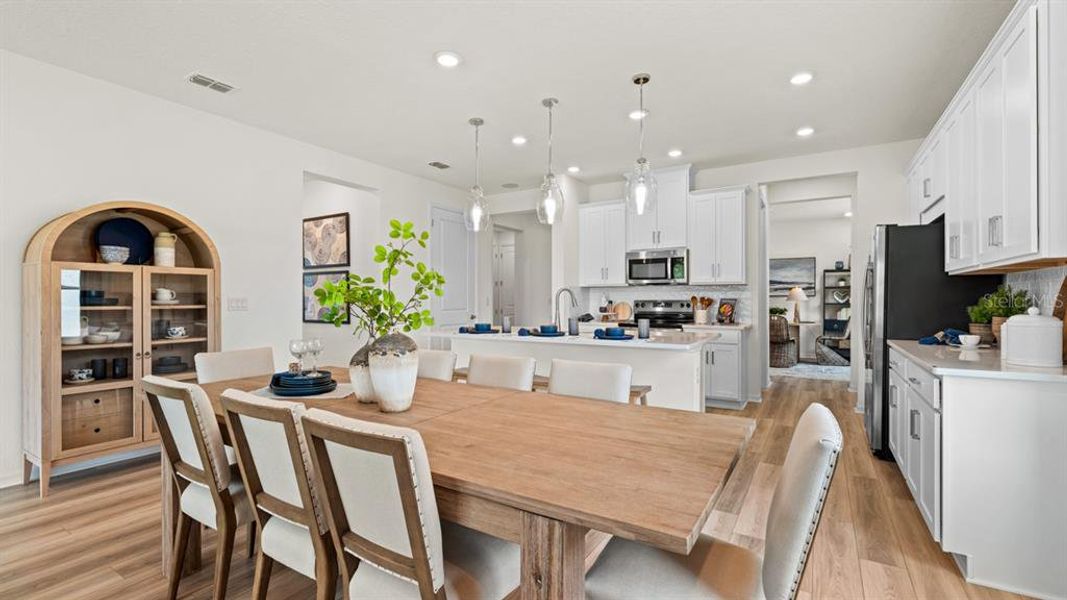 Furnished interior view inside a new home in Timber Ridge, Plant City (Image 29).