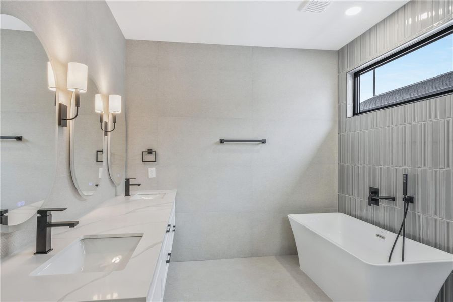 Furnished interior view inside a new home in , Houston (Image 11).