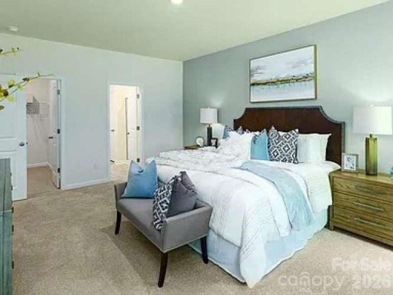 Furnished interior view inside a new home in Secrest Commons, Monroe (Image 20). Furnished interior view inside a new home in Secrest Commons, Monroe (Image 20).