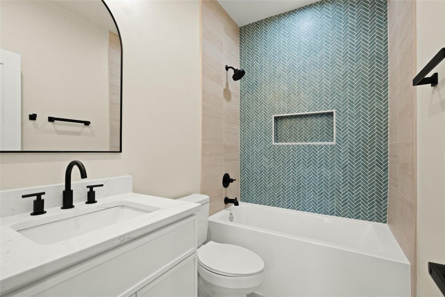 Furnished interior view inside a new home in , Austin (Image 14).