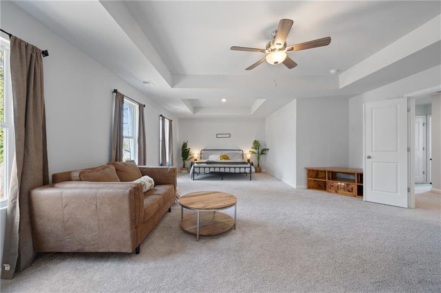Furnished interior view inside a new home in Stephen's Landing, Loganville (Image 42). Furnished interior view inside a new home in Stephen's Landing, Loganville (Image 42).