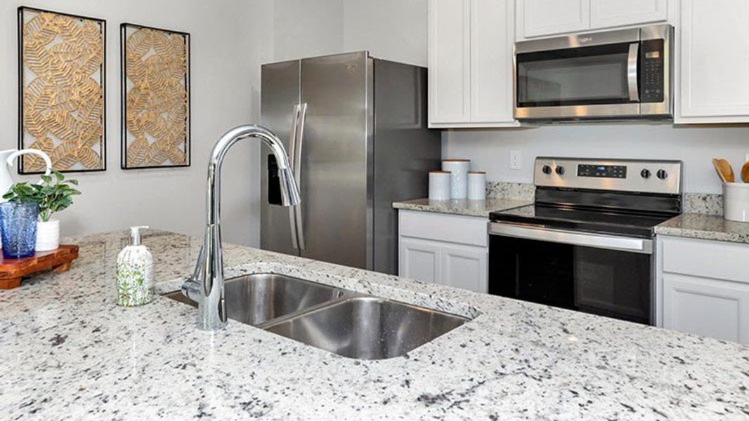 Furnished interior view inside a new home in Bailey Park, Fayetteville (Image 10).