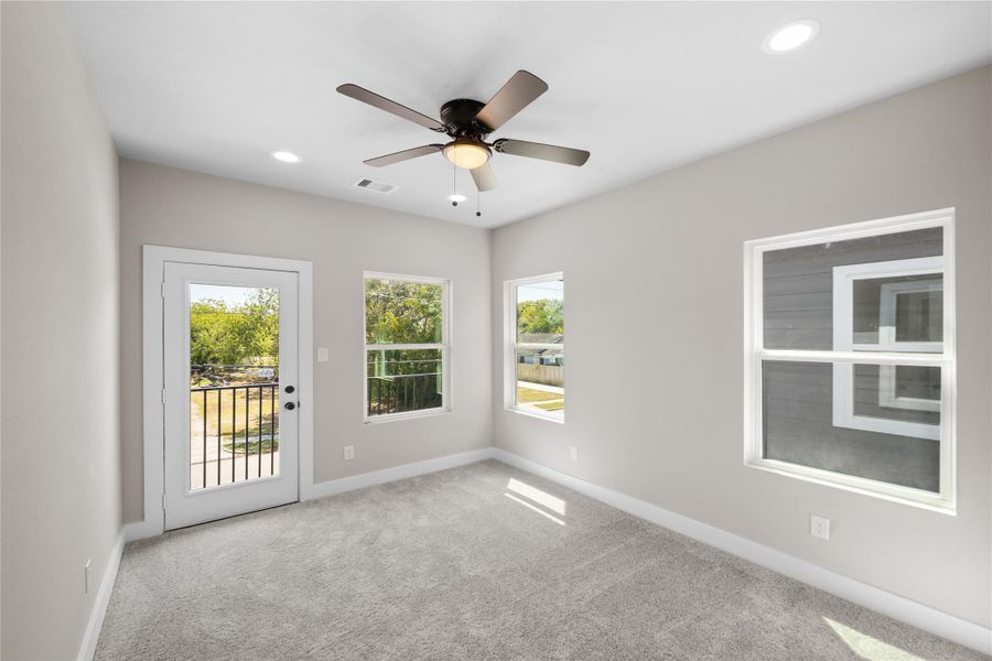 Spacious, unfurnished interior of a new home in , Houston (Image 8). Spacious, unfurnished interior of a new home in , Houston (Image 8).