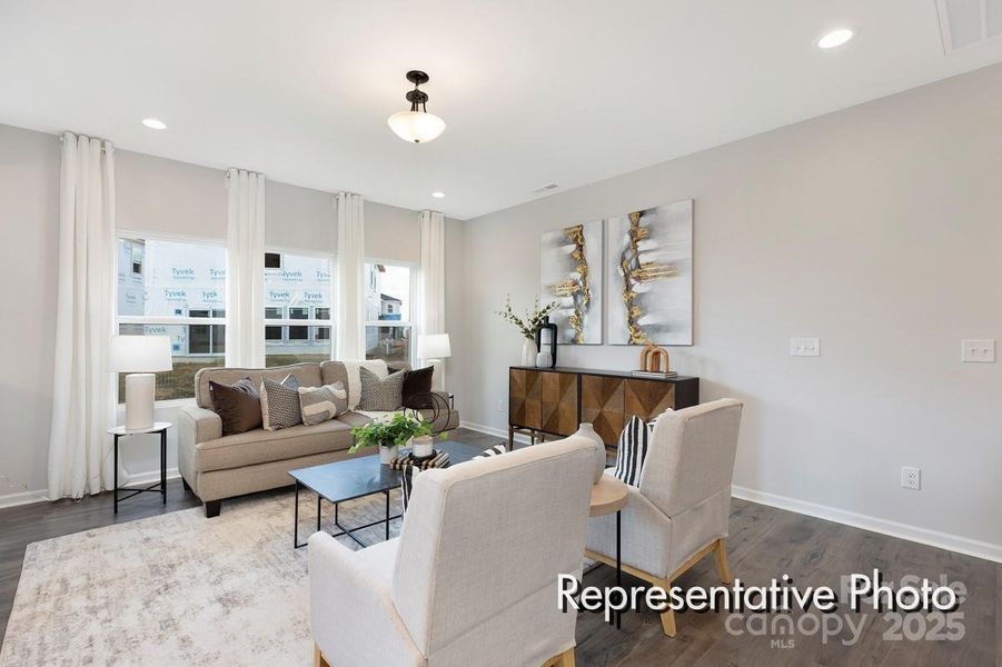 Furnished interior view inside a new home in Autumn Ridge, High Shoals (Image 10).