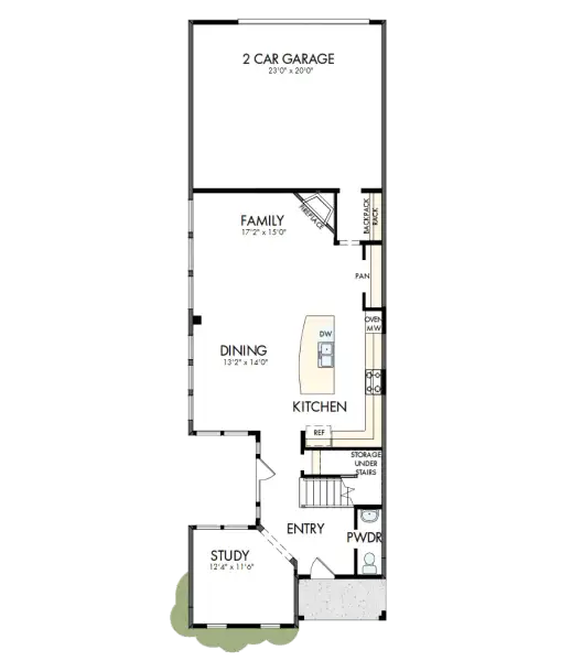 2D floor plan layout of this home in Walsh Cottage, Fort Worth, TX (Image 2). 2D floor plan layout of this home in Walsh Cottage, Fort Worth, TX (Image 2).