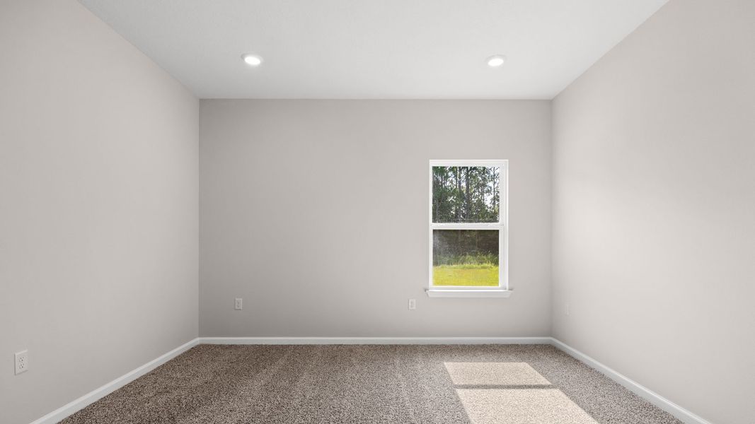 Representative unfurnished interior of a home built from the The Walker by D.R. Horton in Buffer Farms, Port Saint Joe (Image 24).