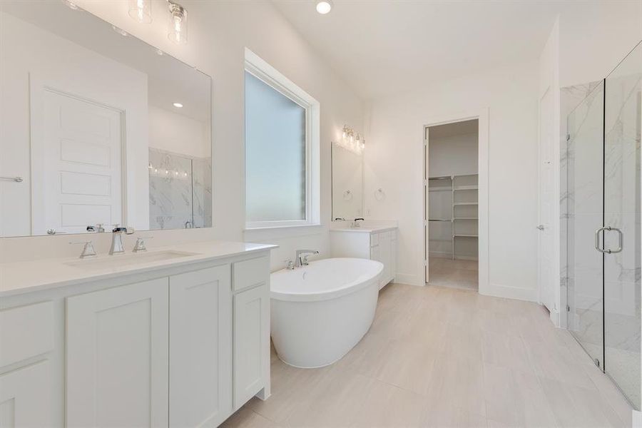 Furnished interior view inside a new home in Quail Hollow, Rockwall (Image 14).