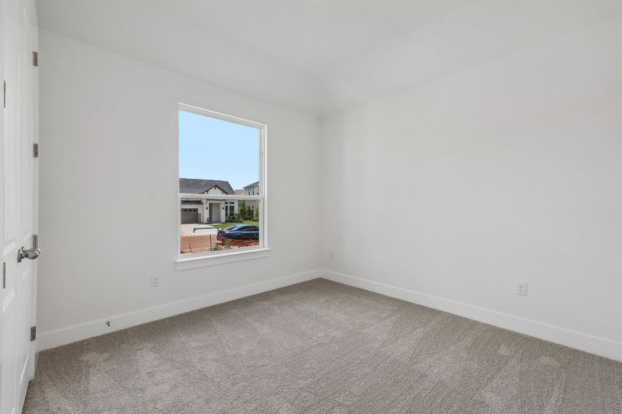 Spacious, unfurnished interior of a new home in Persimmon, Buda (Image 19). Spacious, unfurnished interior of a new home in Persimmon, Buda (Image 19).