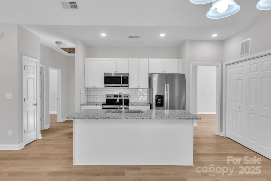 Furnished interior view inside a new home in , East Spencer (Image 8).