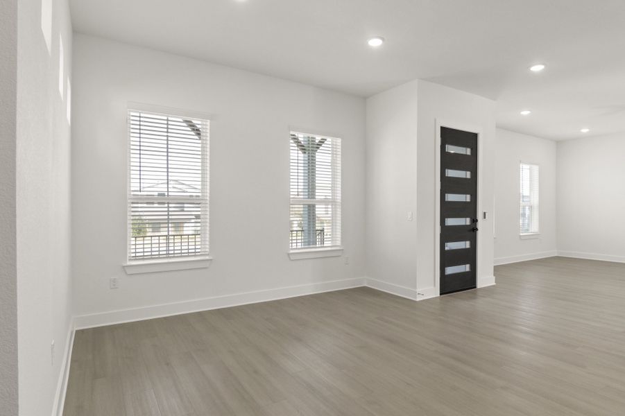 Spacious, unfurnished interior of a new home in Easton Park, Austin (Image 21).