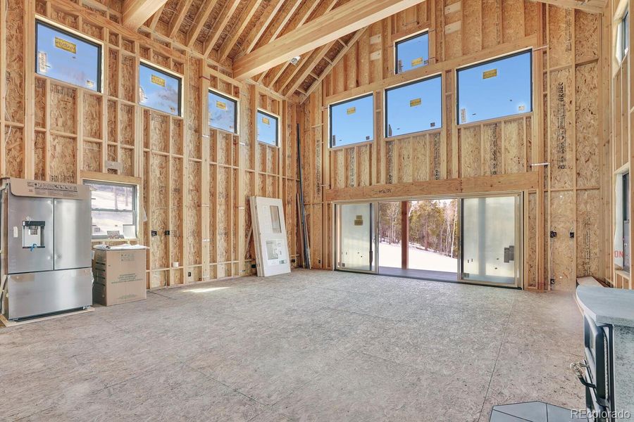 In-progress construction of a new home in , Central City, CO (Image 7). In-progress construction of a new home in , Central City, CO (Image 7).