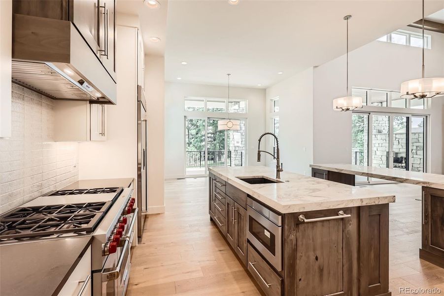 Furnished interior view inside a new home in , Parker (Image 31).