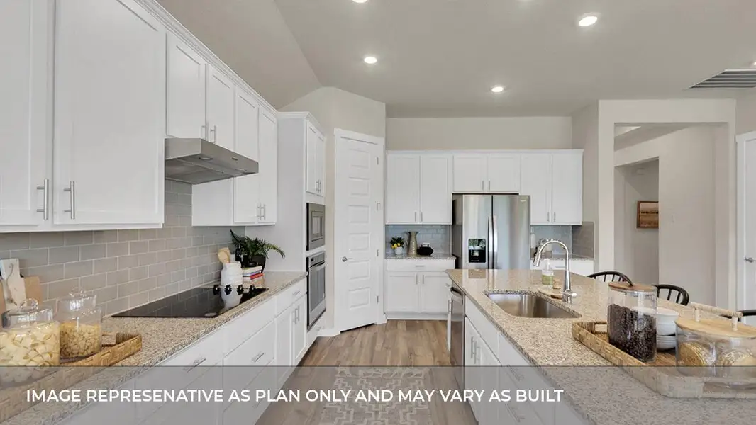 Furnished interior view inside a new home in Rosenbusch Ranch, Leander (Image 26).