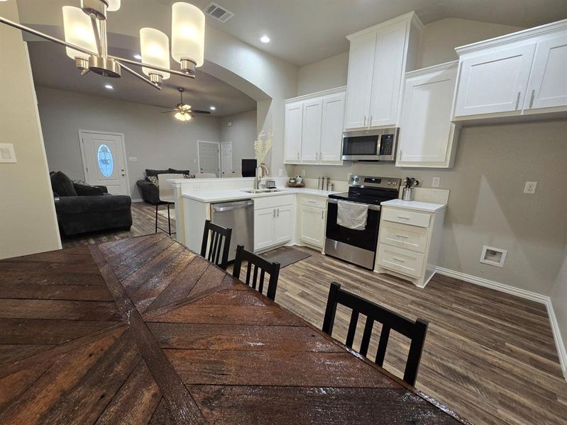 Furnished interior view inside a new home in , Mineral Wells (Image 11). Furnished interior view inside a new home in , Mineral Wells (Image 11).